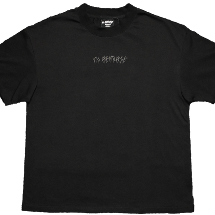 The Self Titled Tee [Black/Black]