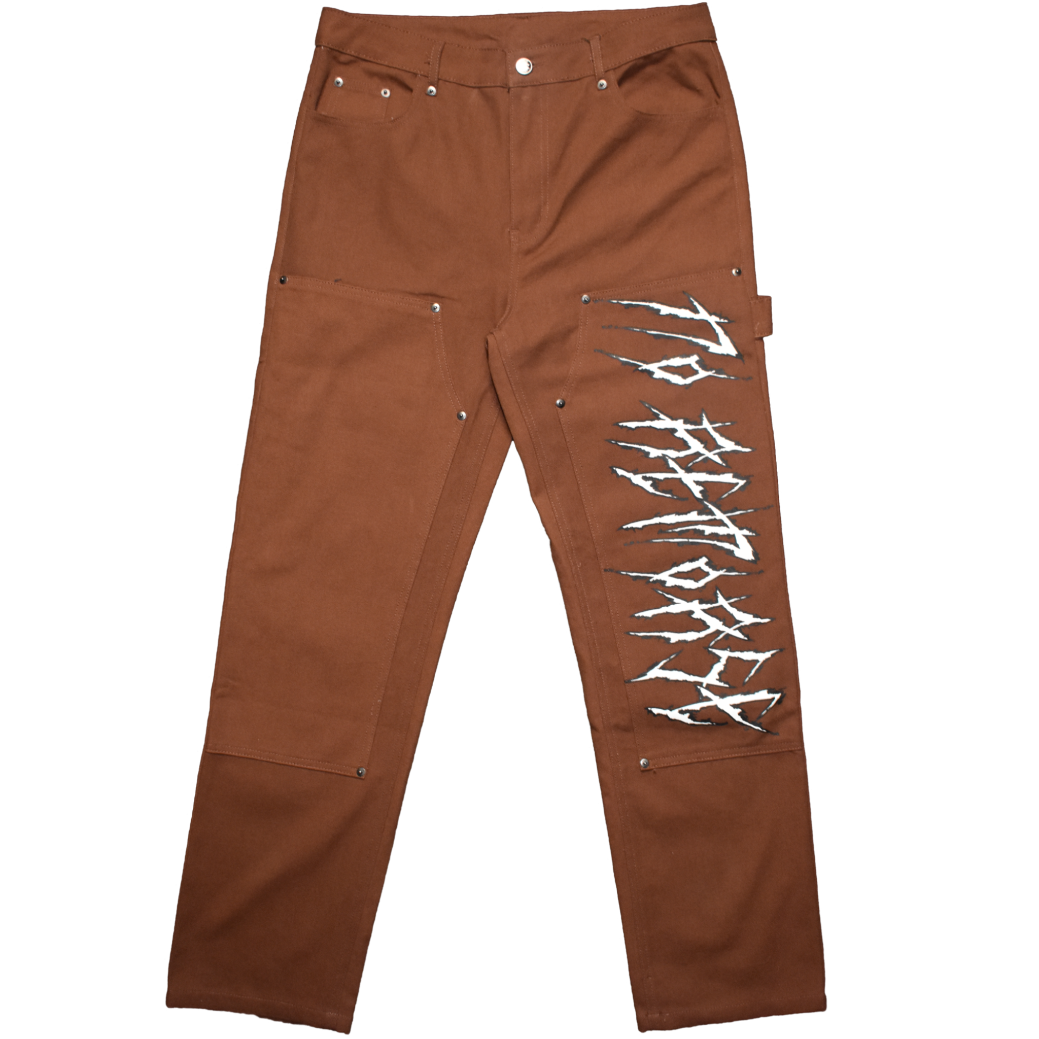 Double Knee Carpenter Pants [Brown]